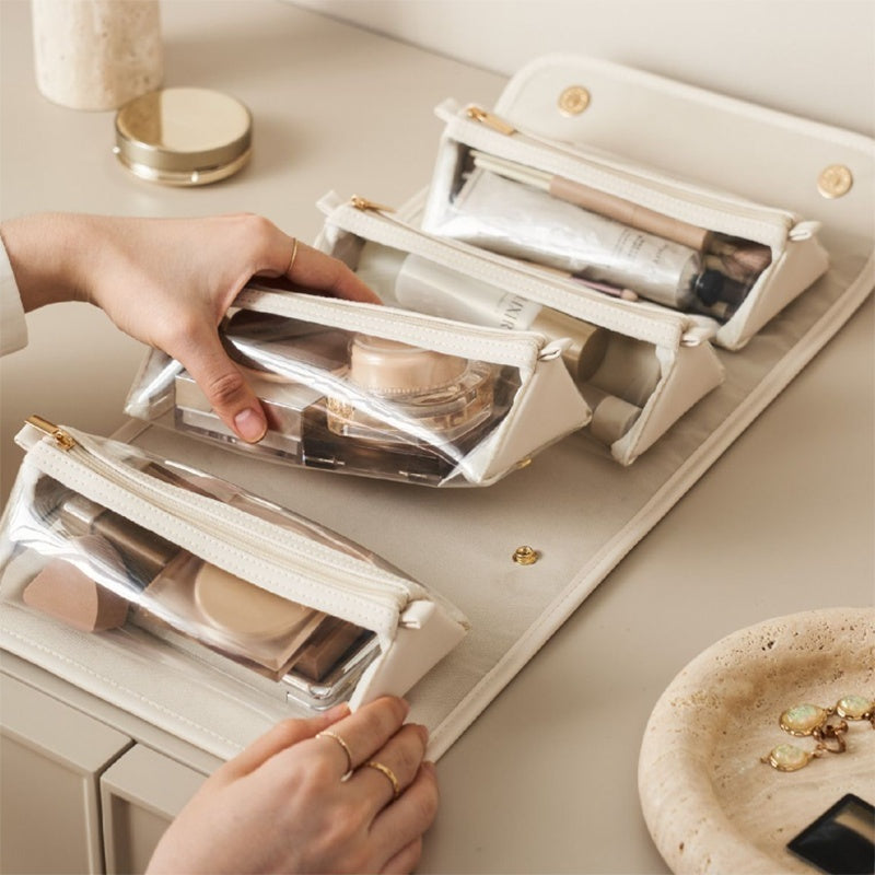 Large Capacity Folding Cosmetic Bag